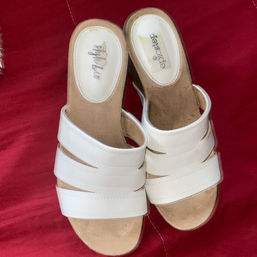 White heels